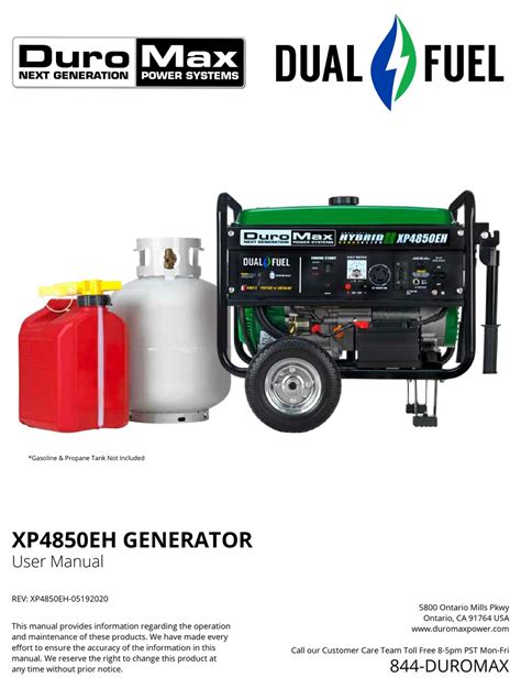 (8) The <strong>DuroMax XP4850EH</strong>, a dual fuel portable generator, emerges as a beacon of hope when the lights go out. . Duromax xp4850eh manual